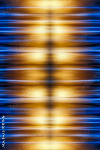 a digital abstract photograph featuring blurred streaks of color.  The streaks create a dynamic, flowing effect, resembling light beams or curtains.