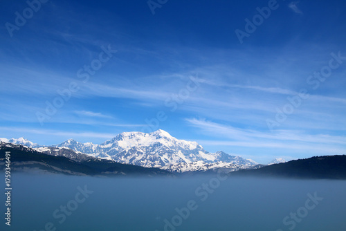 Wallpaper Mural Mount Saint Elias emerges from the morning mist – Wrangell-St. Elias National Park – Alaska, North America Torontodigital.ca