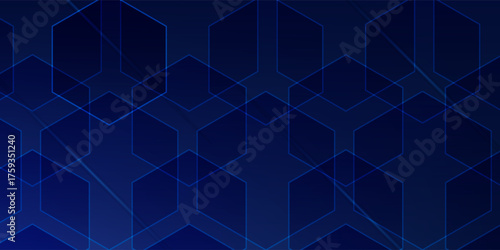 Abstract background with dynamic geometric shapes. Vector design layout for business presentations, flyers, posters and invitations. Blue carving art with line shapes modern shiny element