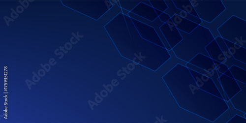 Abstract background with dynamic geometric shapes. Vector design layout for business presentations, flyers, posters and invitations. Blue carving art with line shapes modern shiny element
