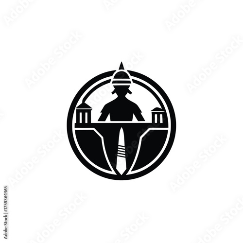 Archaeological Logo Design Artwork