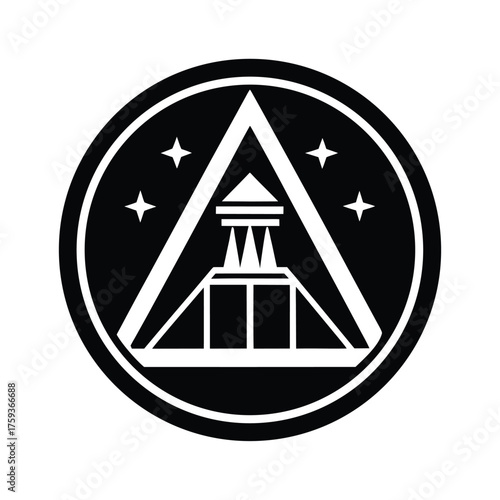 Archaeology Heritage Mark Symbol