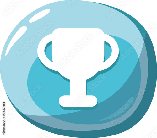 Cartoon Button Icon