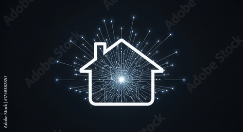 Intricate frost patterns form a symmetrical snowflake design with delicate ice crystals and swirling filigree against a dark background