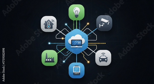 Close up of icicles hanging from an overhang with a vibrant orange sunset and soft horizon in the background creating a beautiful contrast