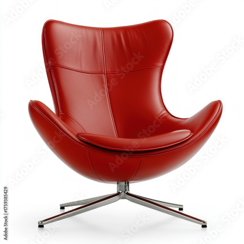 Red Seat Isolated