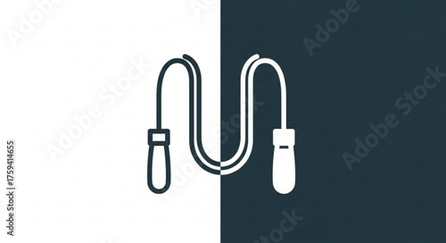 Jump rope workout fitness cardio exercise skipping rope training equipment for weight loss and health