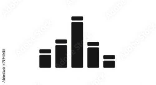 Business financial bar graph chart diagram analysis report data statistics growth investment infographic