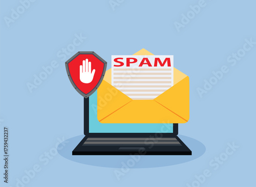 Digital spam alert
