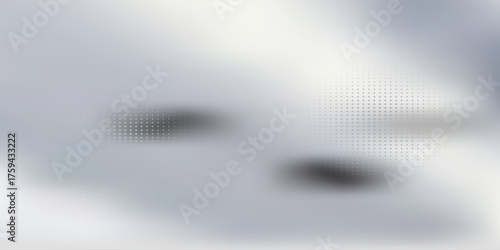 Vector aluminum grey sheet with reflection. Platinum and titanium abstract eps10.