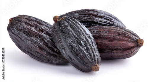 Wallpaper Mural Tonka bean isolated on white background Torontodigital.ca