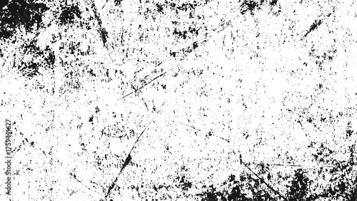 Subtle halftone monochrome texture with distressed uneven grunge background for modern urban vector design