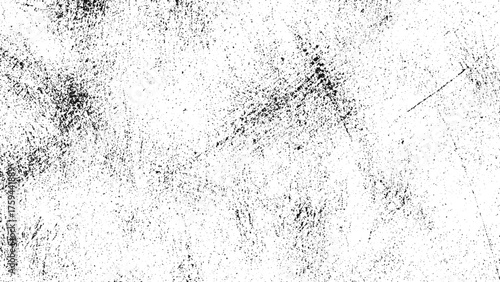 Vintage subtle grunge halftone texture with mild distressed overlay and black on white abstract background