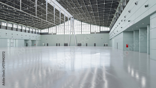 Canvas-taulu Empty hall exhibition centre