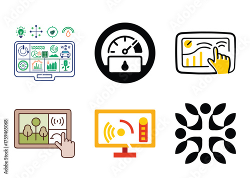 Smart agriculture technology system environmental monitoring dashboard data analysis sustainable farming IoT solutions