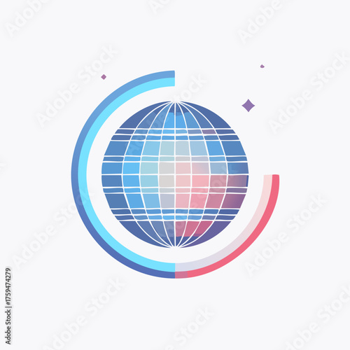 Global Technology Network - Interconnected World.