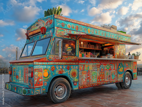 A Flavor-Filled Mexican Food Truck Serving Authentic Street Dishes