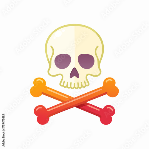 Skull and Crossbones - A Symbol of Danger and Poison.