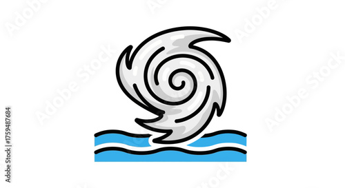 Stylized outline of a longsword with a spherical pommel, embodying fantasy and medieval themes