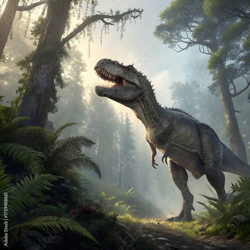 tyrannosaurus rex in the wild