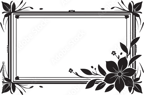 Elegant intricate floral lasercut frame set featuring detailed decorative borders and ornamental flower patterns.