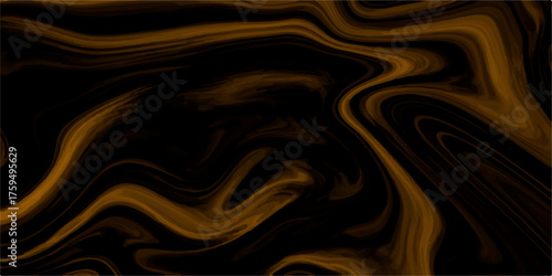 Luxurious golden silk fabric texture with flowing soft waves creates an abstract backdrop.  liquid, flowing, cloth, blue, water, waves, vector