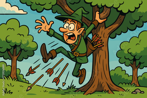 Ranger failed raining vector from down comical icon s after he