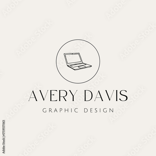 Business company logo design vector icon