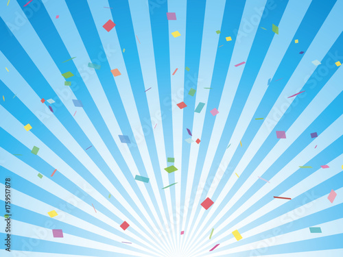 集中線放射状効果線