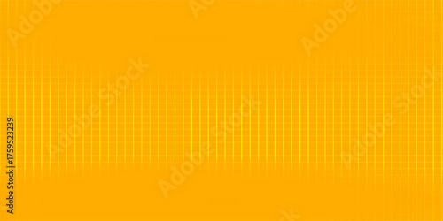 Yellow orange halftone pattern. Retro comic gradient background. Square pixilated dot cartoon texture. Pop art faded gradient pattern. Vector backdrop.