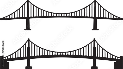 "Bridge Icons Illustration"