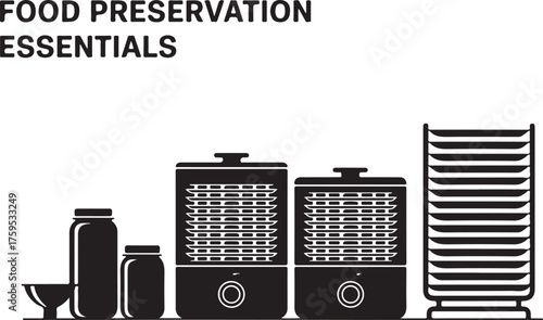 Food Preservation Essentials Illustration
