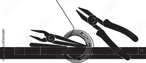 Wire Working Tools Illustration