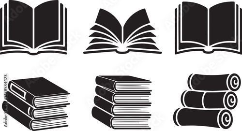 Book and Scroll Illustrations