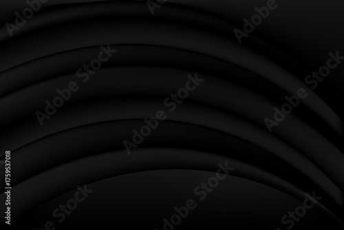 Black Abstract Cloth for Background.