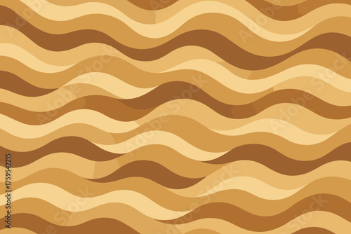 Illustration organic sand dunes undulating curves abstract wave canvas patterns vector repetition