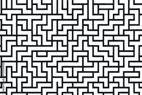 Lines grid geometric vector canvas thin maze pattern infinite endless forming labyrinth