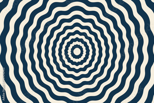 Bursts illustration vector circular concentric expanding symmetry explosion radial waves smoothly