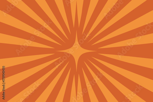 Vector lines abstract radiating geometric radial seamless pointed background pattern burst illustration