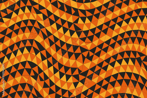Cells angular modular vector patterns illustration flowing bands sharp background abstract triangular