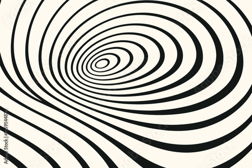 Into distorted illustration curves flowing rhythm entire mesh art spiral vector canvas