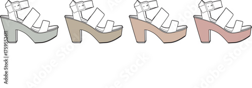 A vibrant collection of casual shoes presented in various appealing colors, ideal for diverse fashion statements and everyday wear