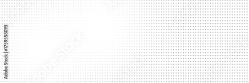 Modern abstract background featuring a dynamic black dotted wave pattern on a white backdrop. Elegant digital halftone design symbolizing. modern, vector, banners, bussines,