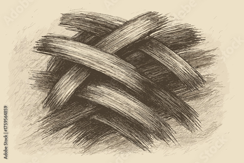 Layered canvas brushstroke sketchy illustration textures fading thickness artistry messy brush dynamic