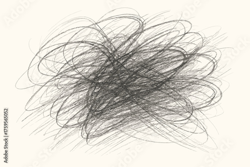 Overlapping illustration brush brushstroke marks vector pencil energy textures chaotic abstract