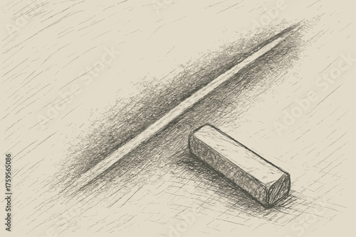 Diagonal across textured shading vector around simple spreading illustration chalk dusty line