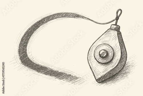 Vector shading intensifying curved wide chalk sketch rough curvature traced arched illustration