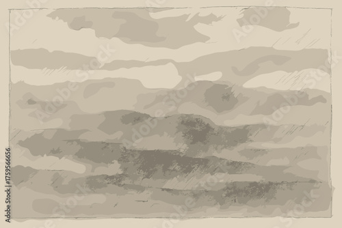 Vector textures layered creating rectangular filling uneven artistry monochrome inkwash illustration washes