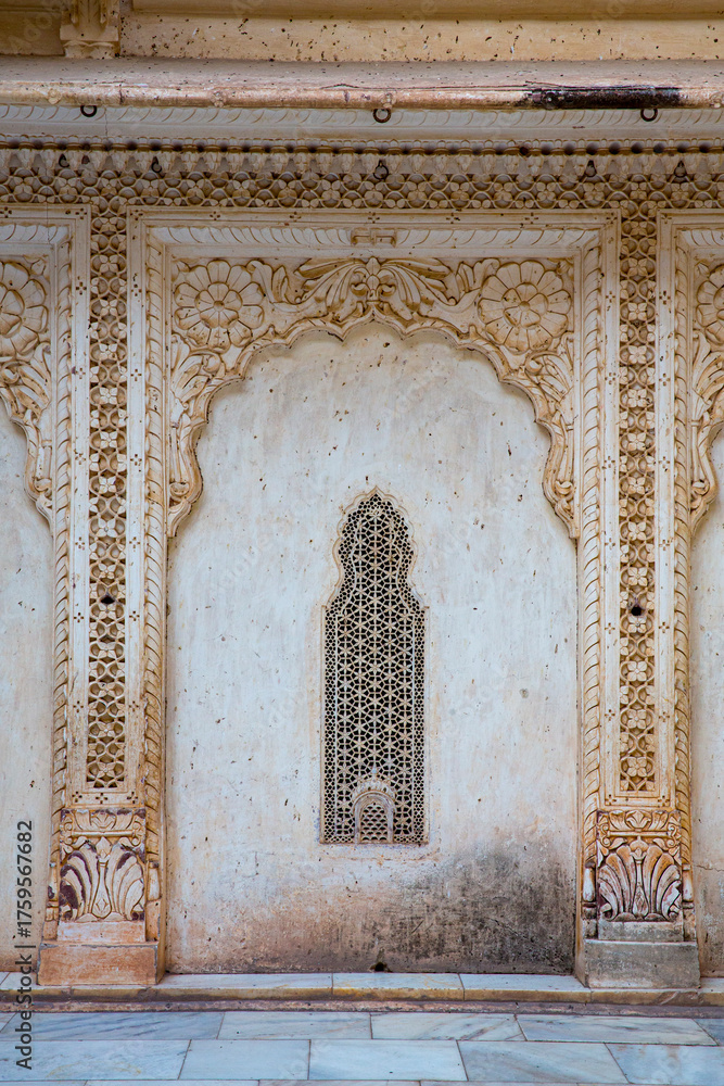 Fototapeta premium Ornate and beautiful Wall Frame and Window