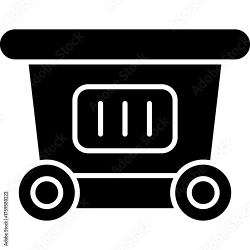 TrolleyIcon Vector Element
